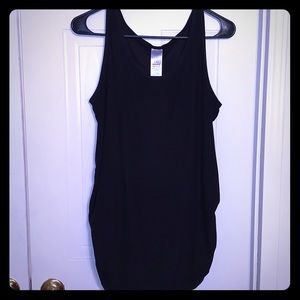 Black maternity tank sz L